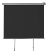 The Living Store Balkongmarkis multifunktionell 150x200 cm svart - Parasoll & solskydd