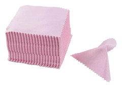Mikrofiberrengöringskläder 25-pack Rosa 17x17 cm