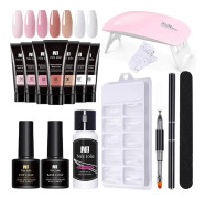 Poly Builder Gel Kit / Polygel med UV-lampa - Nail Art Naglar