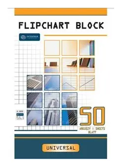 Office Products Block for Flipchar 58.5 x 81cm, 50 sheets (20135813-14)
