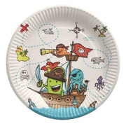 Papstar 88581, Tallrik, Rund, Kartong, Multifärg, Bild, 10 styck
