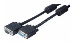 Hypertec 119850-HY, 20 m, VGA (D-Sub), VGA (D-Sub), Hanstik, Hunstik, Sort