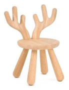 Little Louie Hugo Barnstol 29 Cm (Natur)