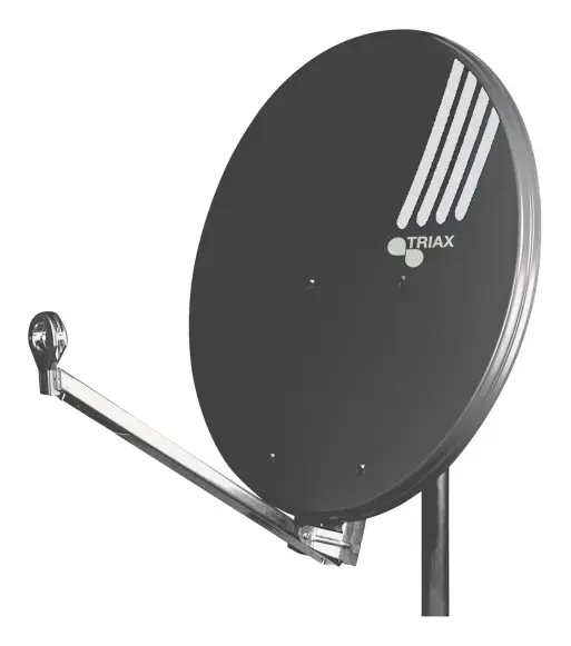 Triax Hit FESAT 65 Black - Grå satellitantenn (350462)
