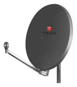 Triax Hit FESAT 75 sg - antenn - parabolantenn - satellit - 37,4 dBi (för 11,7 GHz), 36,6 dBi (för 10,7 GHz), 38,2 dBi (för 12,75 GHz) - extern ( 3504