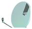 Triax Hit FESAT 85 - antenn - parabolantenn - satellit - 38,5 dBi (för 11,7 GHz), 37,8 dBi (för 10,7 GHz), 39,2 dBi (för 12,75 GHz) - extern (350481 )