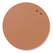 NAGA NORD magnetisk cirkeltavle Ø35 cm terracotta