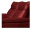 PERLEBERG 2,5-sits Reclinersoffa Röd/Krom