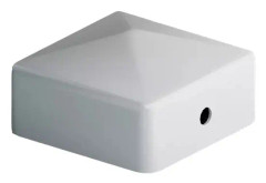 Stolplock Jabo 91x91 Vit