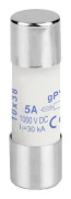 Weidmüller FUSE 10X38 5A 1000 VDC GPV Säkring (Ø x L) 10,3 mm x 38 mm 5 A 1000 V/DC Innehåll 10 st