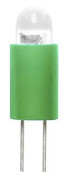 Barthelme LED-signallampa BiPin 3,17 mm Grön 12 V/DC 70117213