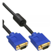 InLine 17730S S-VGA-kabel Premium, 15-pin HD-kontakt/kontakt, svart, 30m
