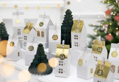 DIY Julkalender Små Hus - Adventskalender
