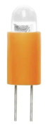 Barthelme LED-signallampa BiPin 3,17 mm Gul 6 V/DC 70117122