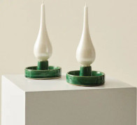 DROP PEARL droppljus 2-pack - höjd 18 cm