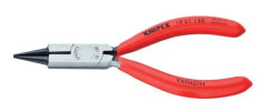 Knipex 19 01 130 Elektronik och finmekanik Rundtång Rak Vanadin-elektrostål 130 mm