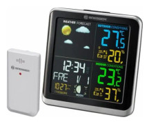 väderstation ClimaTemp TB 14,4 cm svart 3-delad