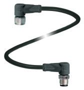 Pepperl+Fuchs 297877 Sensor-, aktuator-stik, 0.8 m Pol-tal (RJ): 4, 4 1 stk
