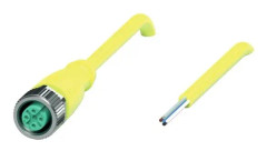 Pepperl+Fuchs 254645 Sensor-, aktuator-stik, 2 m Pol-tal (RJ): 5 1 stk