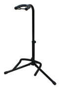 Guitar Standard stativ justerbar - basgitarr / elektrisk / akustisk / klassisk gitarrstandardhållare - svart