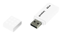 GOODRAM UME2 - USB flash-enhet - 64 GB - USB 2.0 - vit