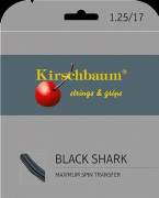 Kirschbaum Black Shark (Set) 1.25 mm/17 gauge, Tennissena