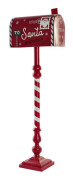 Julgranskula DKD Home Decor Brevlåda Metall (33 x 18 x 86 cm)