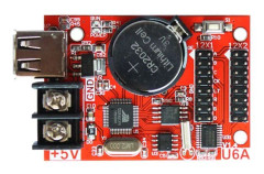 Usb-port enkel och tvåfärgad led-skyltkontroller led displaykontroll