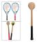 Tennis sweet spot racket trä tennis sked swing träning slå utrustning gea
