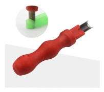 Delad neonljus rätvinklig bågskärare handkniv verktyg