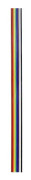 TRU COMPONENTS TC-7638572 Datakabel Rastermått: 1.27 mm 20 x 0.125 mm² Flerfärgad 10 m