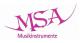 Gitarr-stativ MSA Musikinstrumente GL 2