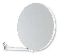 Televes S760CL-W Alu 75cm spegel vit