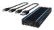 ICY BOX IB-1824ML-C31 - Förvaringslåda - M.2 - M.2 NVMe Card - USB 3.2 (Gen 2) - svart