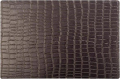 Underlägg "croco", 45x30 cm, förpackad per 6 st, färg brun