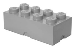 LEGO Room Köpenhamn Förvaringskloss 8 pojemnik szary (RC40041740)