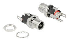 Delock - Elkontakt - DC-jack 5,5 x 2,1 mm (hona) - 16 V - 3 A