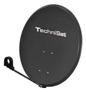 TechniSat TechniDish 80, 37,4 dBi, 5 - 80°, Sort, Stål, 3,61 kg