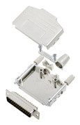TRU COMPONENTS TCDPPK25MDMPK 7708968 D-sub hankontaktsats 180 ° Antal stift: 25 Lödkopp 1 st.