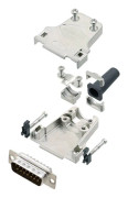 TRU COMPONENTS TCDTZF15DMPK 7709752 D-sub hankontaktsats 180 ° Antal stift: 15 Lödkopp 1 st.