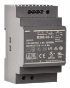 INDEXA HDR6012 DIN-skena strömförsörjning 54W 12V/4,5A (32220)