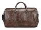 Pu Leather Duffle Weekend Bag Bagage Resehandväska Holdall