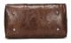 Pu Leather Duffle Weekend Bag Bagage Resehandväska Holdall