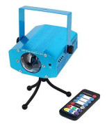 9W RGB LED Water Wave Ripple Effect Scenljus Laserprojektorlampa Jul Disco DJ Show Event Fest Födelsedagsljus