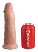 King Cock Elite 20CM Silicone Dual Density Cock - Light