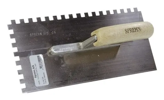 SPREHN tandspackel 130x280 mm 8x8 mm tänder - 5953092