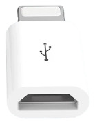 Adapter Micro-USB till iPhone 2in1 Laddning + Dataöverföring
