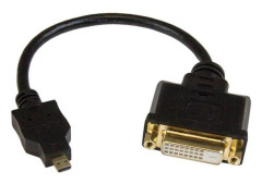  Micro HDMI to DVI-D Adapter M/F - 8in
