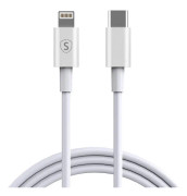 SiGN Extrem Snabbladdare USB-C PD & USB-C till Lightning Kabel MFI 1m, 20W
