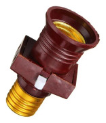 E27 Screw Bulb Holder Convert To With Switch Lamp Socket LED Bulb Adapter